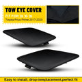 Set of 2 Tow Hook Eye Cap Covers for Toyota Prius Prime (2017–2020)