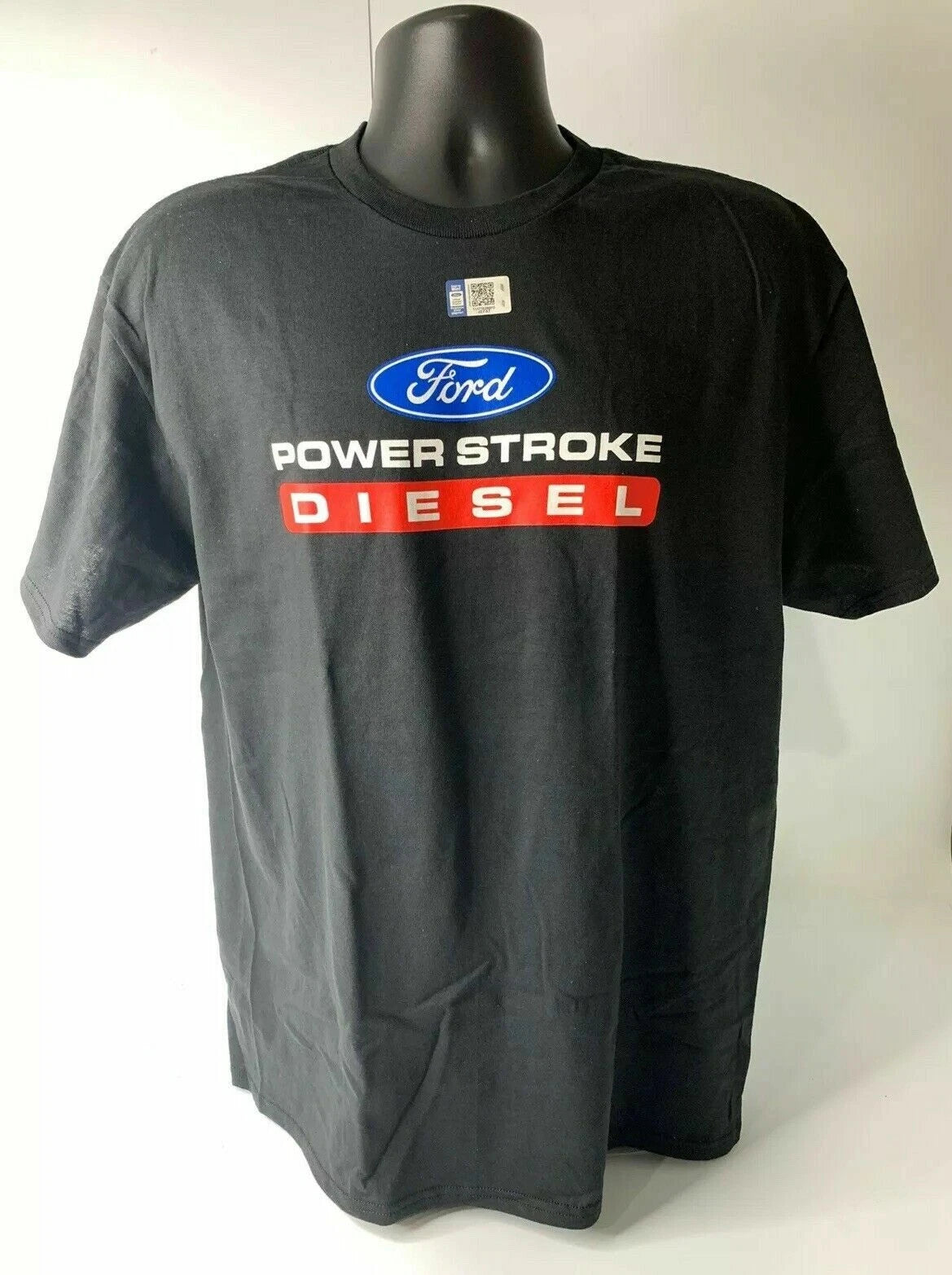 Licensed Ford Power Stroke Diesel Emblem T Shirt Black for Ford Fans (2000–2025)