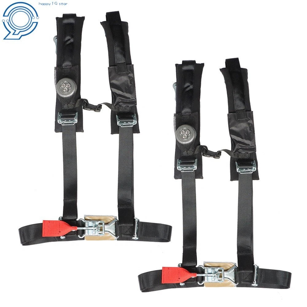 4-Point Padded Seat Belt Harness for Polaris RZR S 800 (2013)