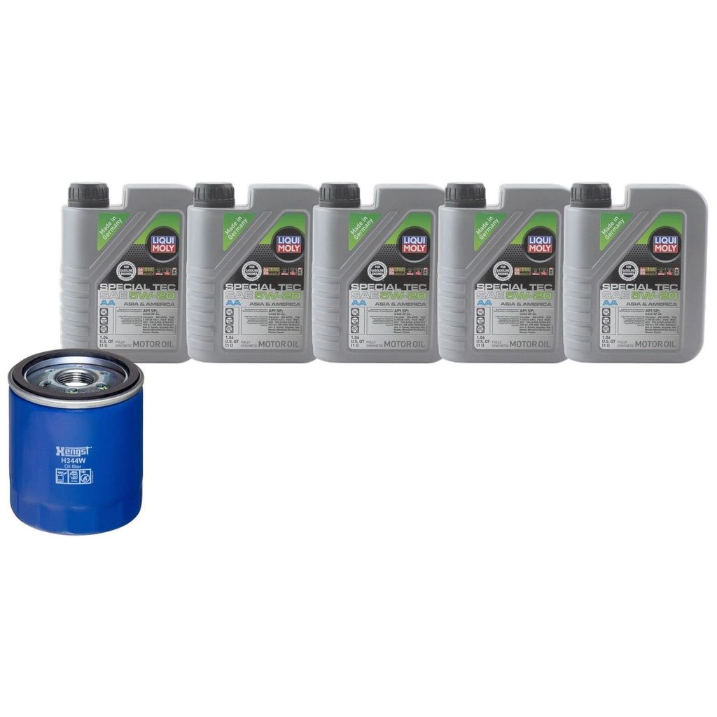 Liqui Moly Special Tec AA 5W20 Engine Oil Change Kit for Impala Malibu (2014–2020)