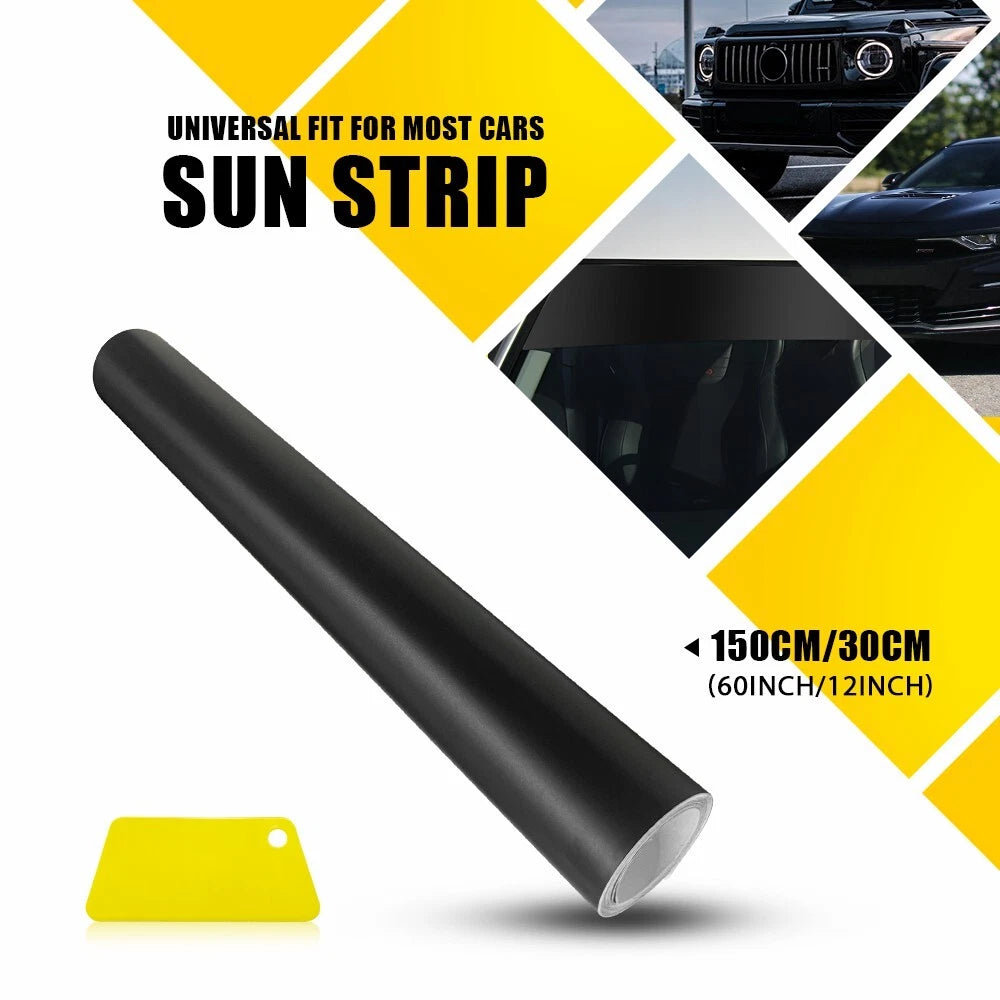 Car Window Tint Strip for Windshield (60" x 12")