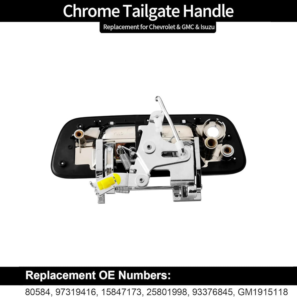 Chrome Tailgate Latch Handle for Chevy Colorado GMC Canyon (2004-2012)