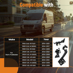 Right Passenger Sliding Door Roller Kit for ProMaster 1500 2500 3500 (2014–2023) 68271845AA
