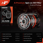 Engine Oil Filter for Ford F-150, F-250 Super Duty (1997–2008, 2005–2006)