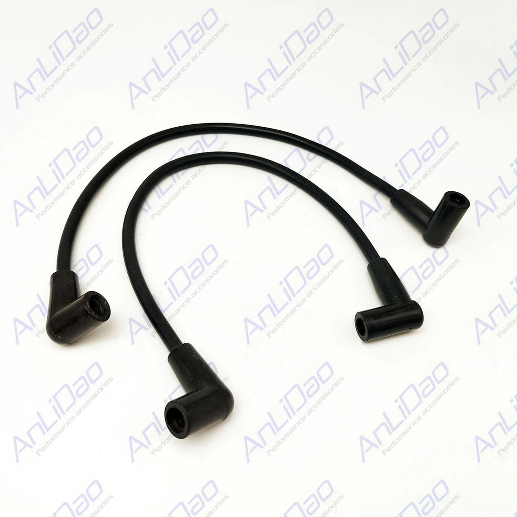 2Pcs Ignition Spark Plug Wire Set for Johnson V4 (60 deg) 584919 584123 3014
