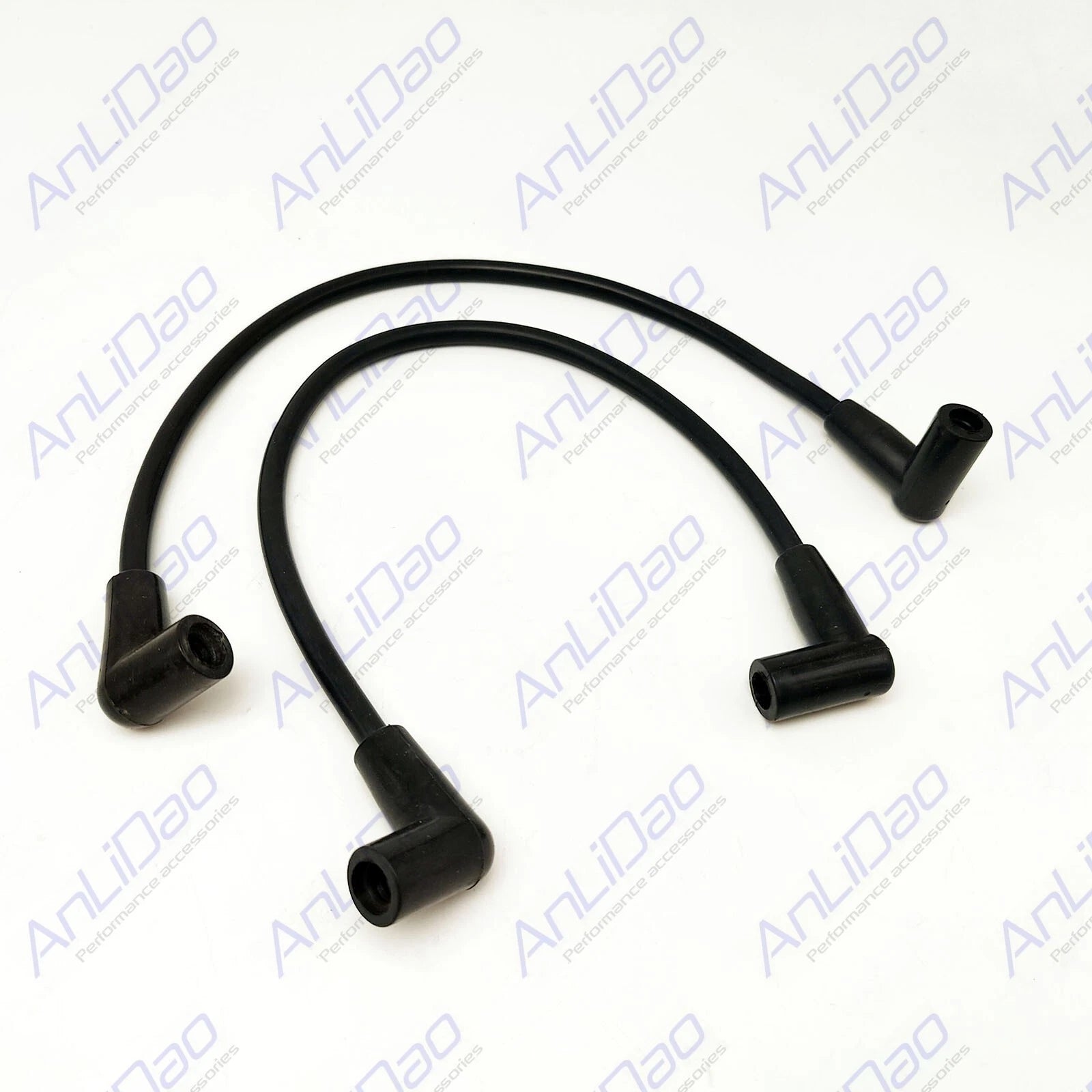 2Pcs Ignition Spark Plug Wire Set for Johnson V4 (60 deg) 584919 584123 3014