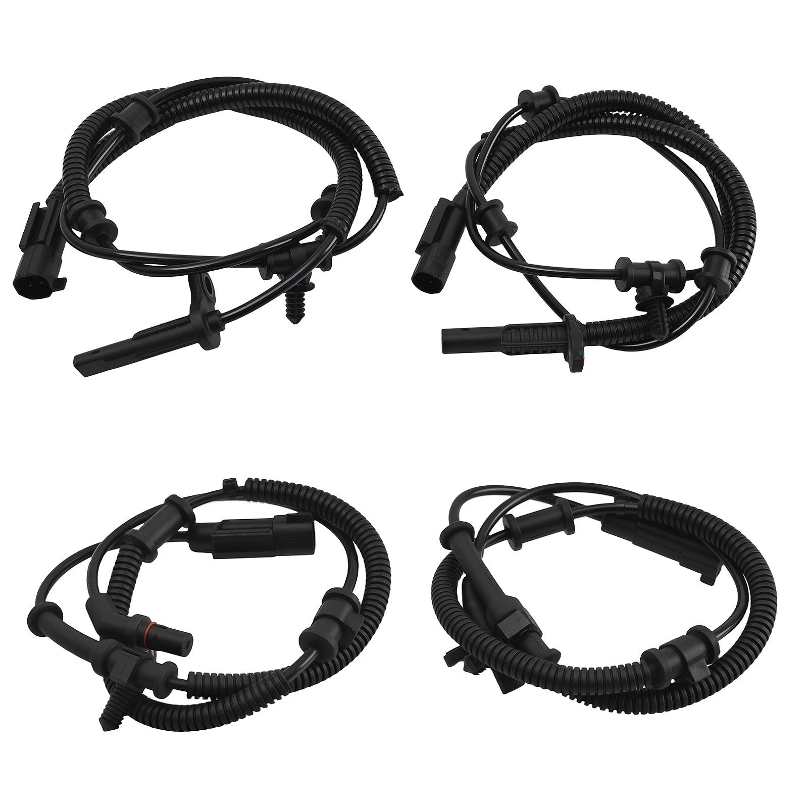 2 Pair ABS Wheel Speed Sensor for Ram 1500 (2013-2018)