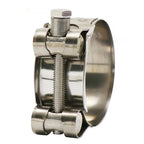 52mm-55mm Exhaust Pipe Clamp Stainless Steel for Motorcycle