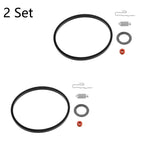 Set of 2 Carburetor Needle Seat Kit for Tecumseh 631021 631021A 621021B Eska