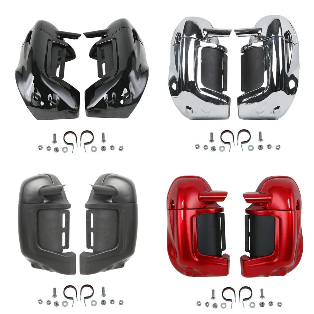 Vented Leg Fairings for Harley Touring Street Road Glide 1983-2013