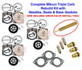 Mikuni Carburetor Rebuild Kit for Yamaha Triple