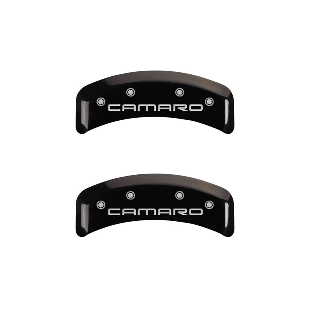 Set of 4 Black Caliper Covers Replacement for 1997 Chevy Camaro (1997–1997)