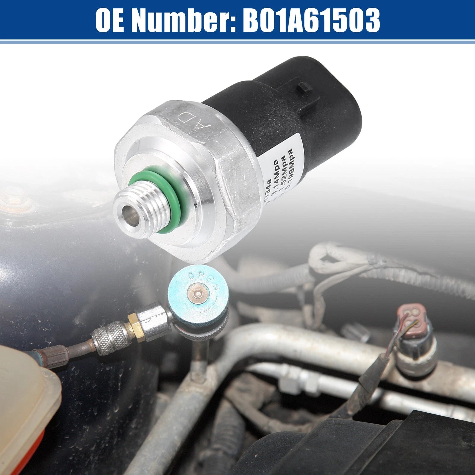 Air Conditioner Pressure Sensor Switch for Mazda 2, CX-7 (2003–2012)