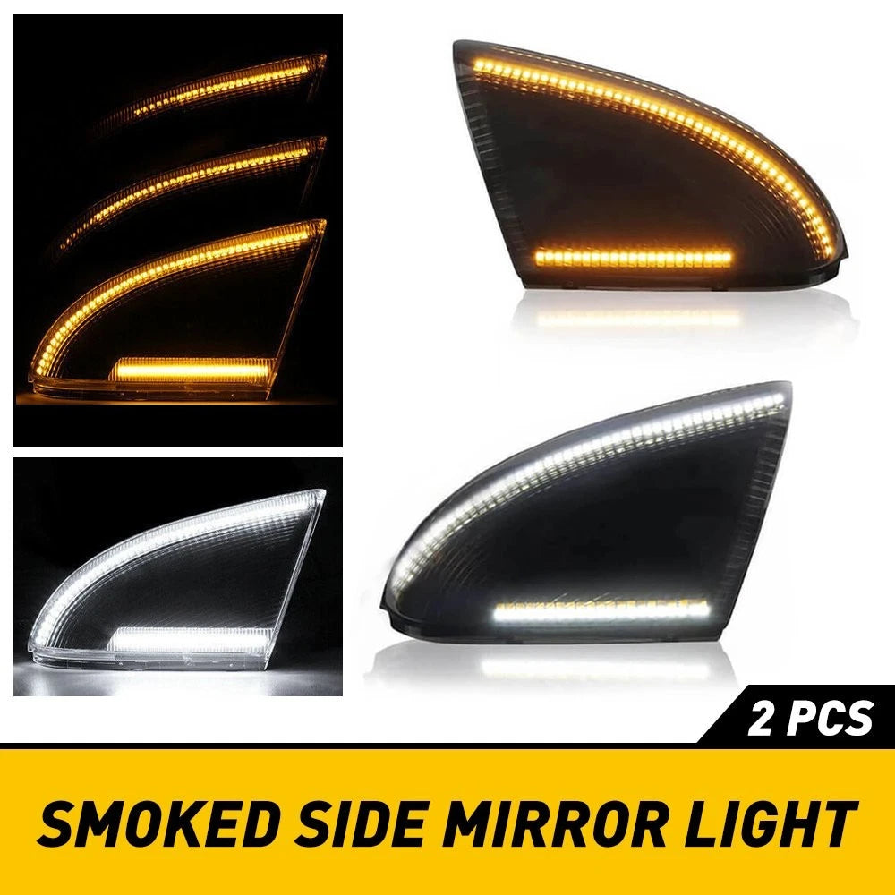 Sequential LED Side Mirror Turn Signal Light for Ford Escape, EcoSport, Focus (2013–2023)