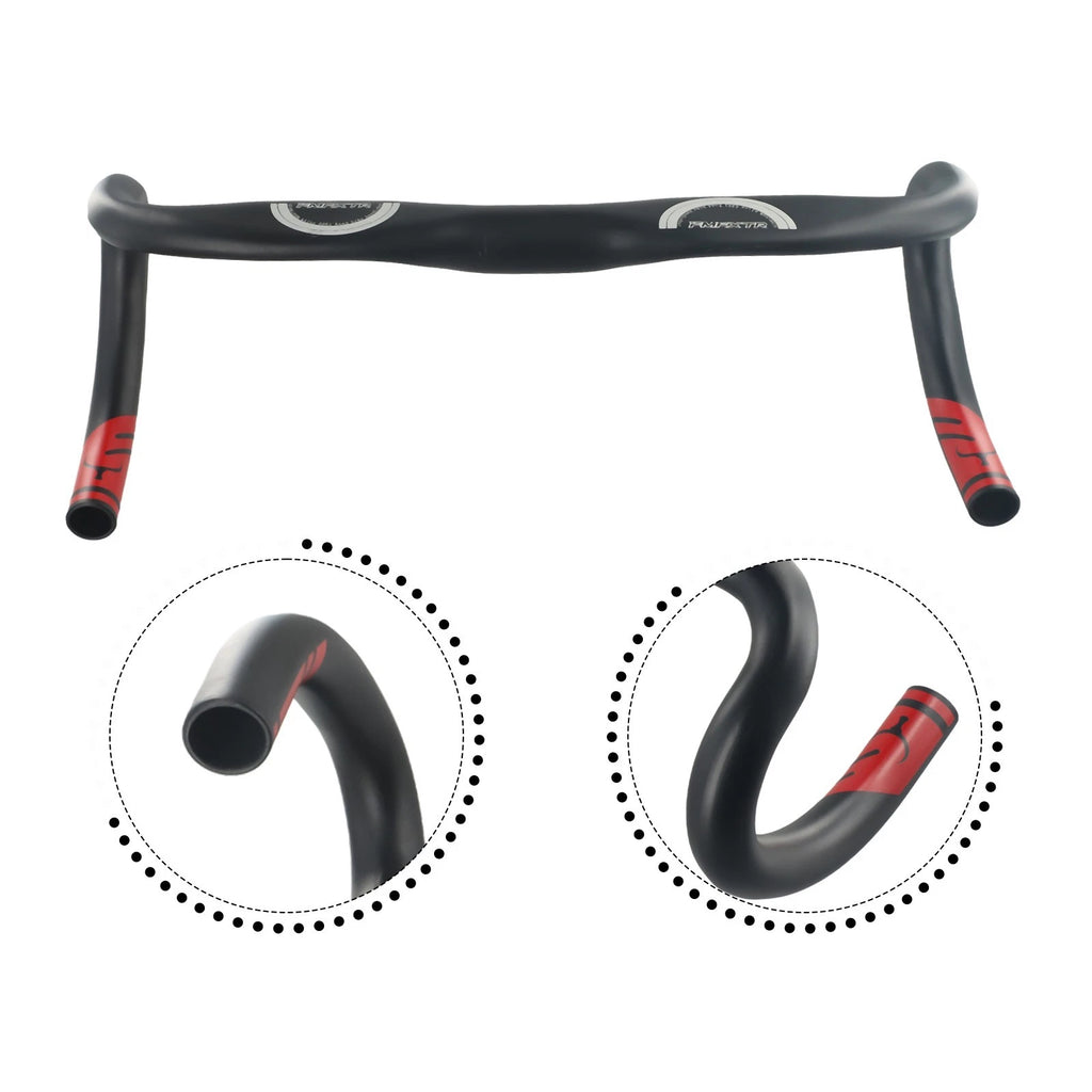 Cycling Handlebar Attachment for Bike (Lightweight, Bent Bar, Drop Bar)