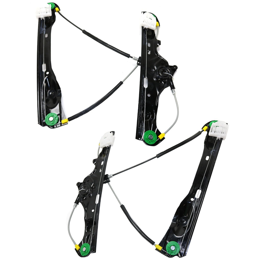 Set of 2 Window Regulators for BMW X1 (2012–2015) Front Left & Right