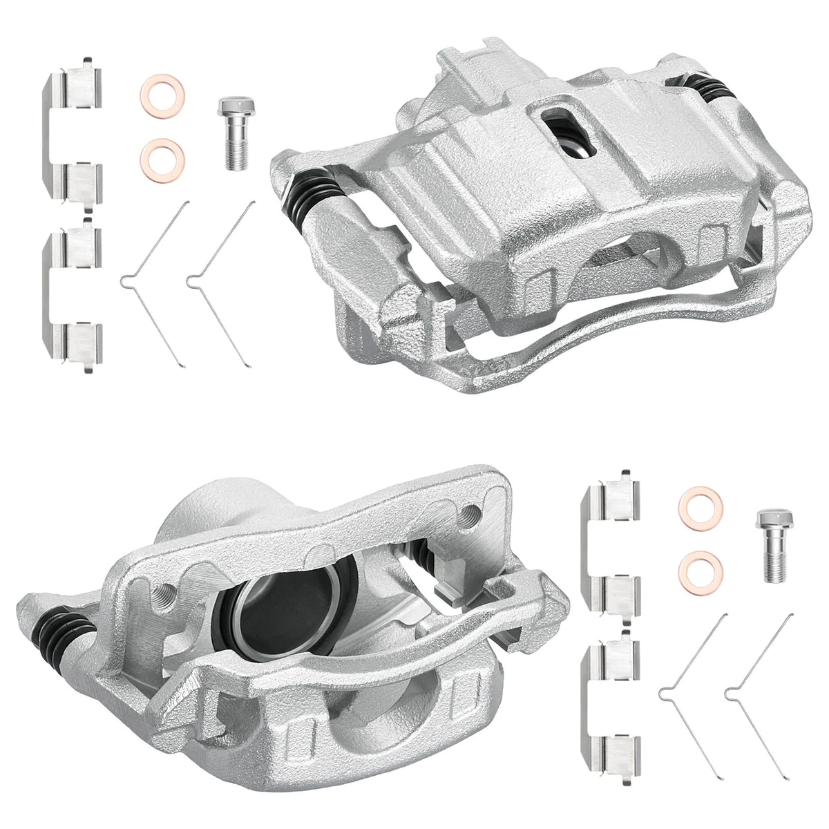 Front Disc Brake Calipers with Bracket for Honda Civic (2012–2015)