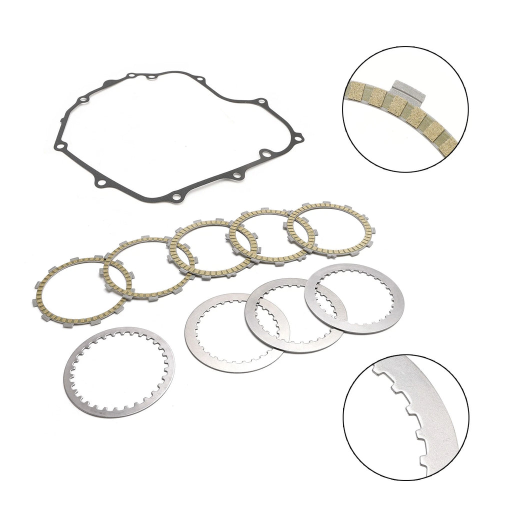 Clutch Friction Plates & Gasket Kit for Kawasaki Ninja 250 300 EX300 (2015–2017)