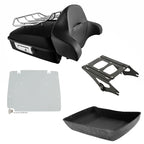 Matte Chopped Trunk Rack Base Plate for Harley Touring (2014–2026)