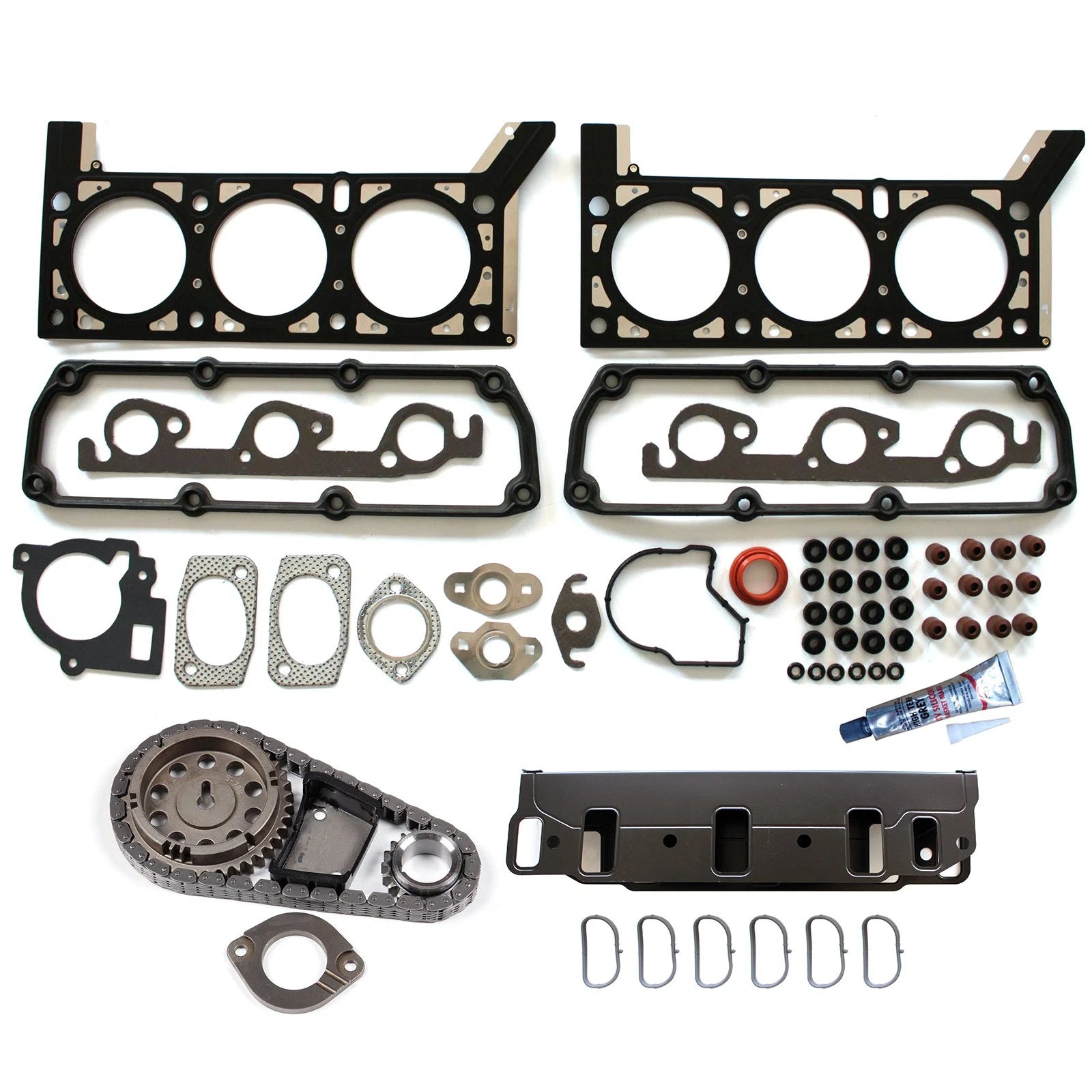 Head Gasket Set and Timing Chain Kit for Dodge 3.3L (2001–2004)