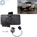 License Plate Mounting Holder with Light for Jeep Wrangler JK (2007–2017)