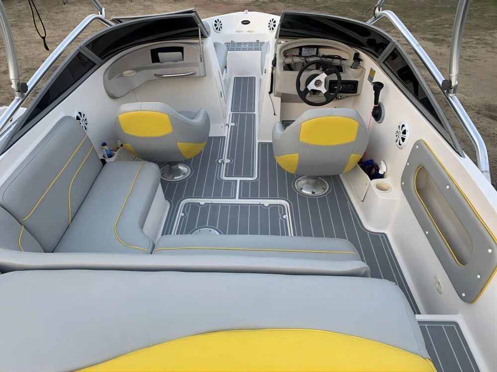 EVA Faux Foam Teak Deck Floor Pad for Rinker Captiva 212 (2004)