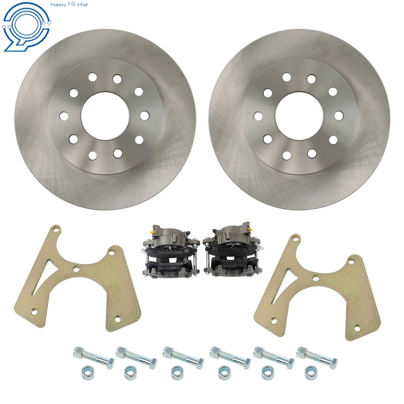 Bolt-On Rear Disc Brake Conversion Kit for GM 10/12 Bolt (91031919)