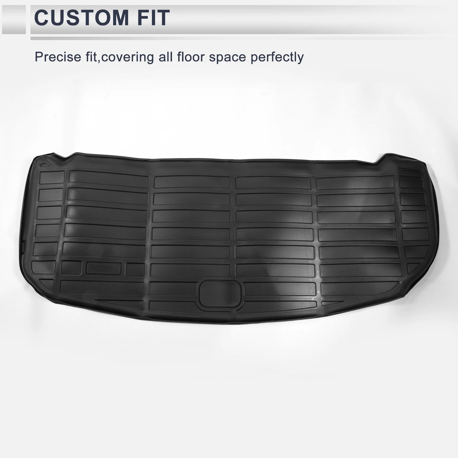 Cargo Liner Rear Trunk Mat for Kia Telluride (2020–2025) TPE Long Grid Pattern