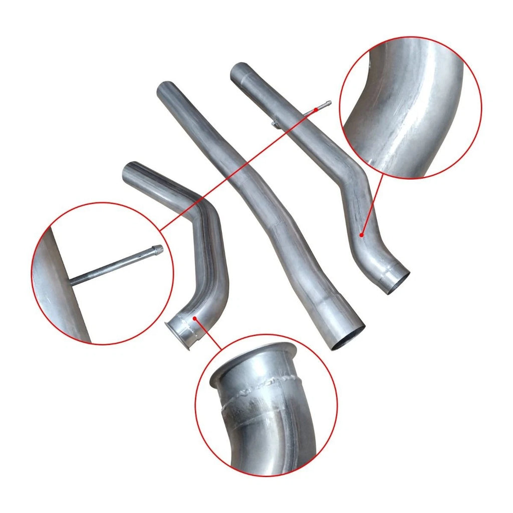 3" Exhaust Pipe Kit for Dodge Ram 1500, Jeep Grand Cherokee (2014–2018)