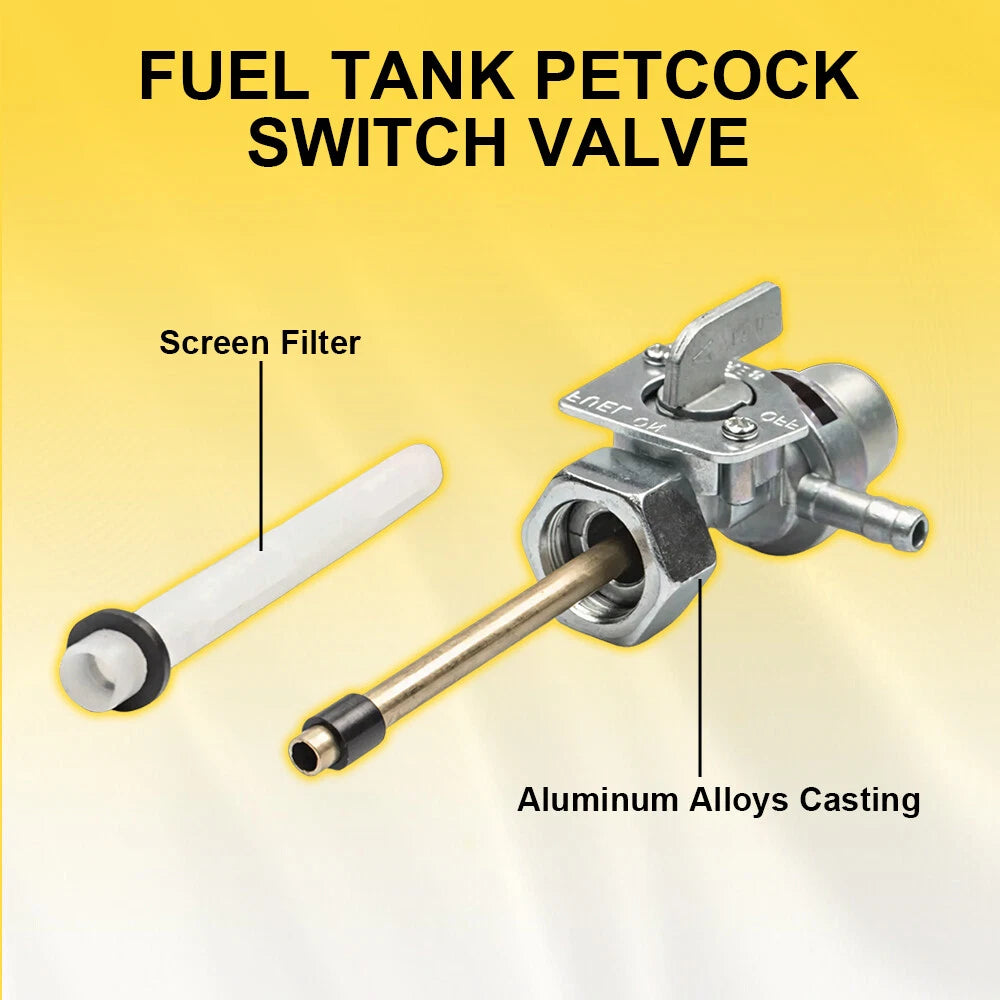 Fuel Valve Petcock for Honda FourTrax 200 TRX200SX TRX300 (1986–1988)