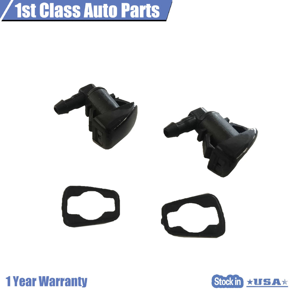 Set of 2 Windshield Wiper Washer Jet Nozzles for Ford Focus (2008–2011)
