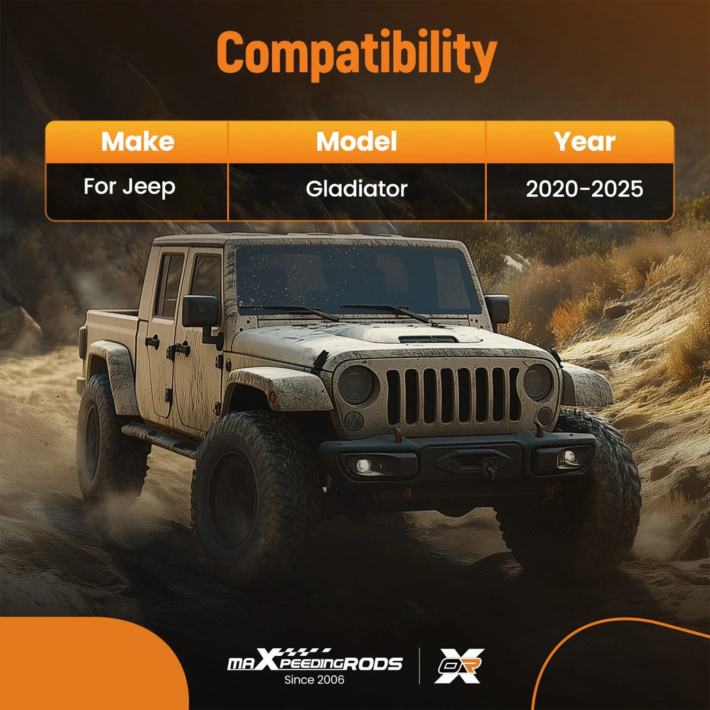 Floor Mats for Jeep Gladiator (2020-2023)