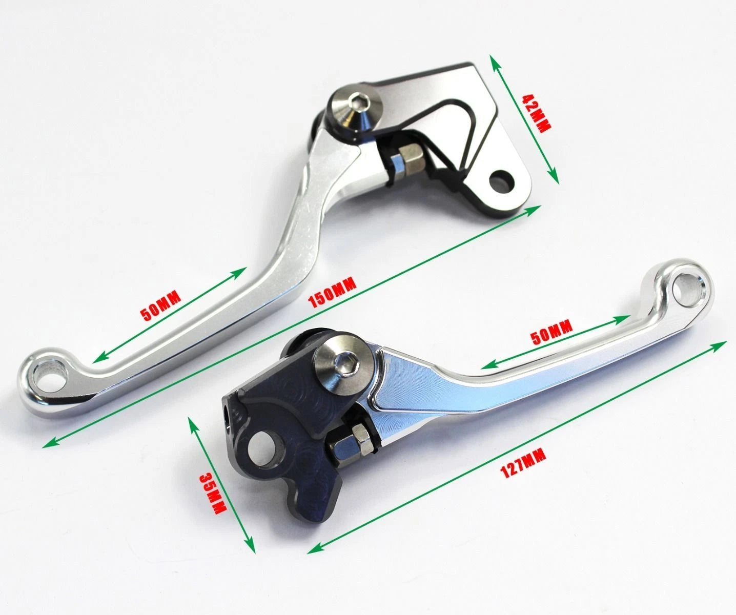 Pair Pivot Brake Clutch Lever for Honda CRF150R (2007–2013)