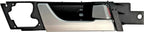 2 x Rear Left & Right Handles Silver for Holden Captiva CG7 7Seater (2006–2014)