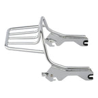 Chrome Mount Luggage Rack for Harley Softail Low Rider Sport Glide (2018–2025)