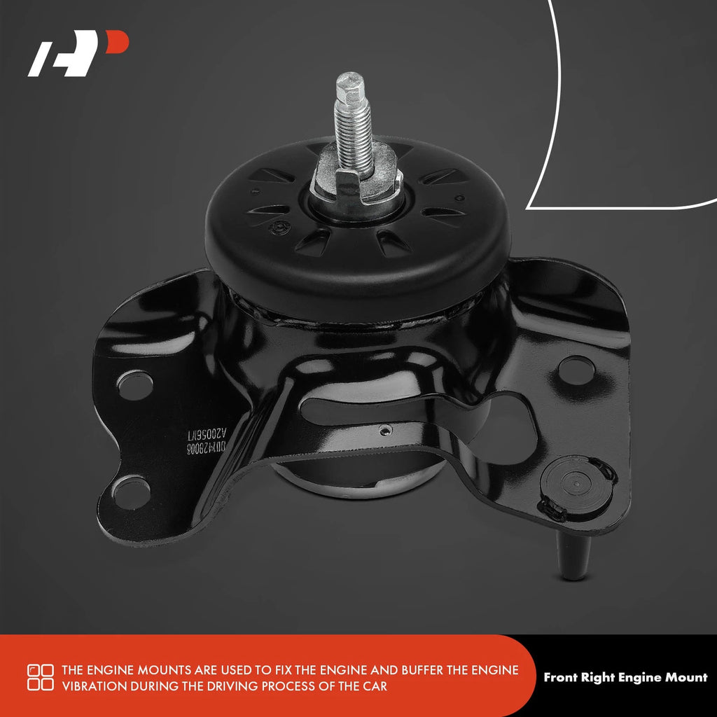 Front Right Engine Mount for Jeep Wrangler (2018-2022) 2.0L Turbo
