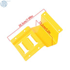 E Track Wheel Chock System for Secure Cargo Transport (1 Pack)