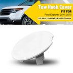 Tow Hook Eye Cover Cap for Ford Explorer (2011–2015) - White