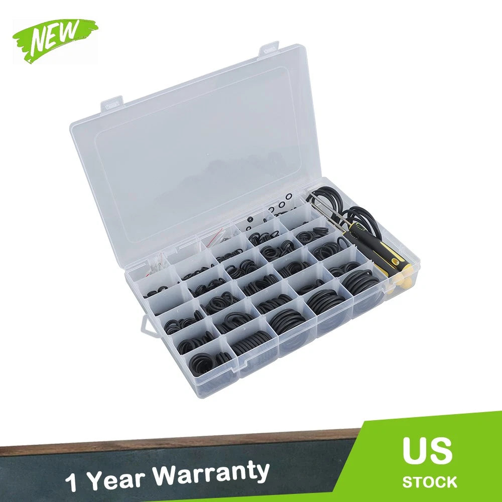 Set of 32 Nitrile Rubber O-Rings for Automotive Applications