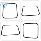 Horizontal Sliding RV Window for Cargo Trailer (24"-48" W × 12"-22" H)