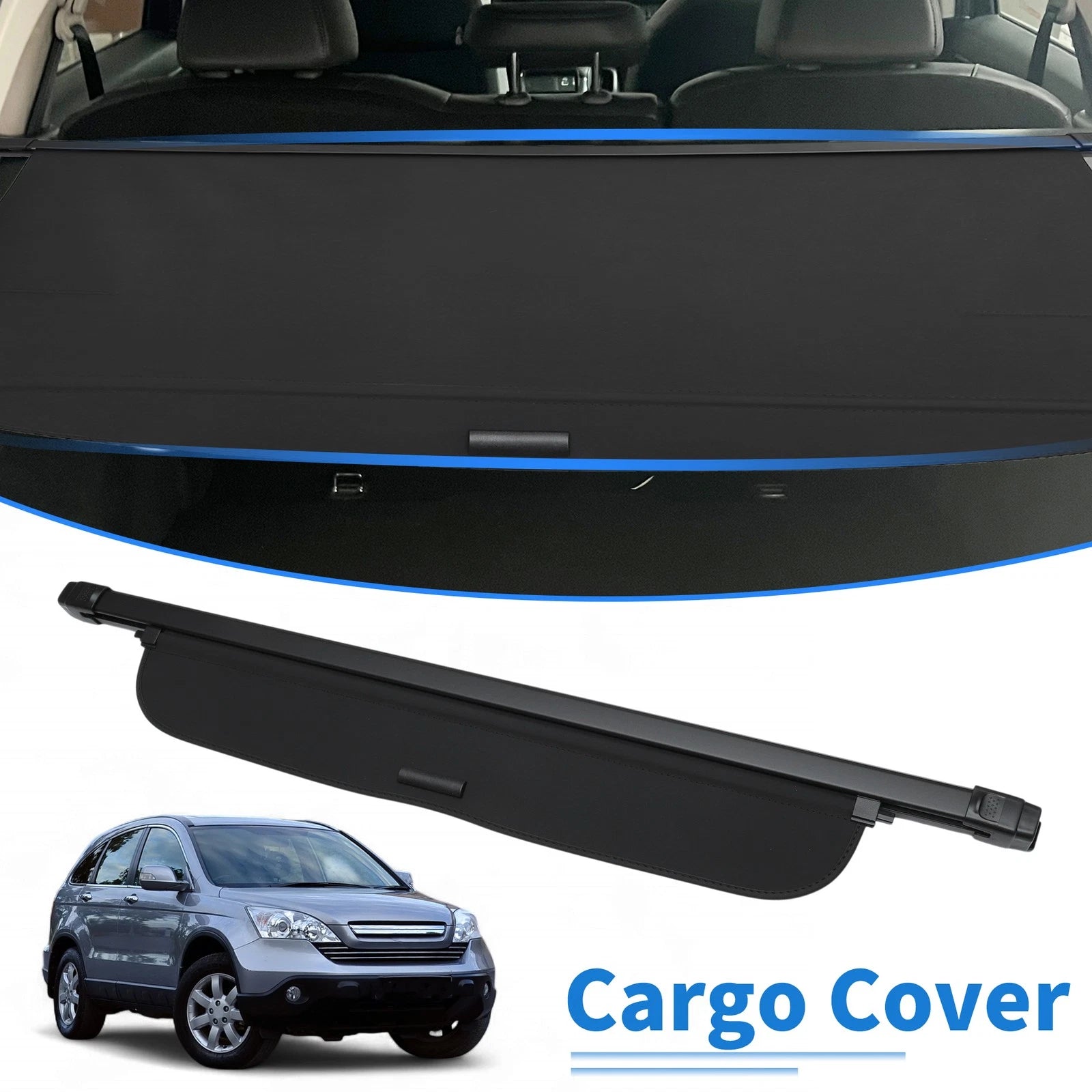 Cargo Cover for Honda CR-V (2024–2025) Retractable Trunk Security Shade