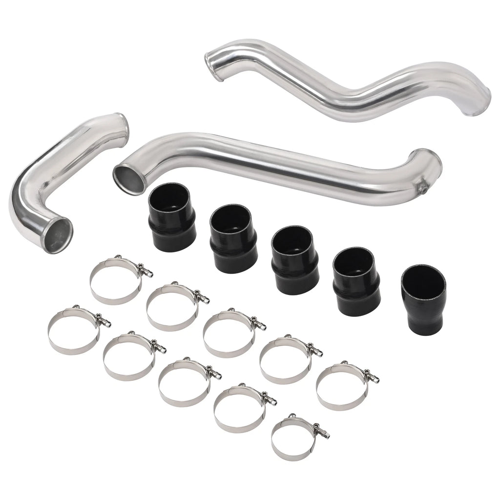 3" Polished Intercooler Pipe & Boot Kit for GMC Chevy 6.6L LML Duramax (2011–2016)