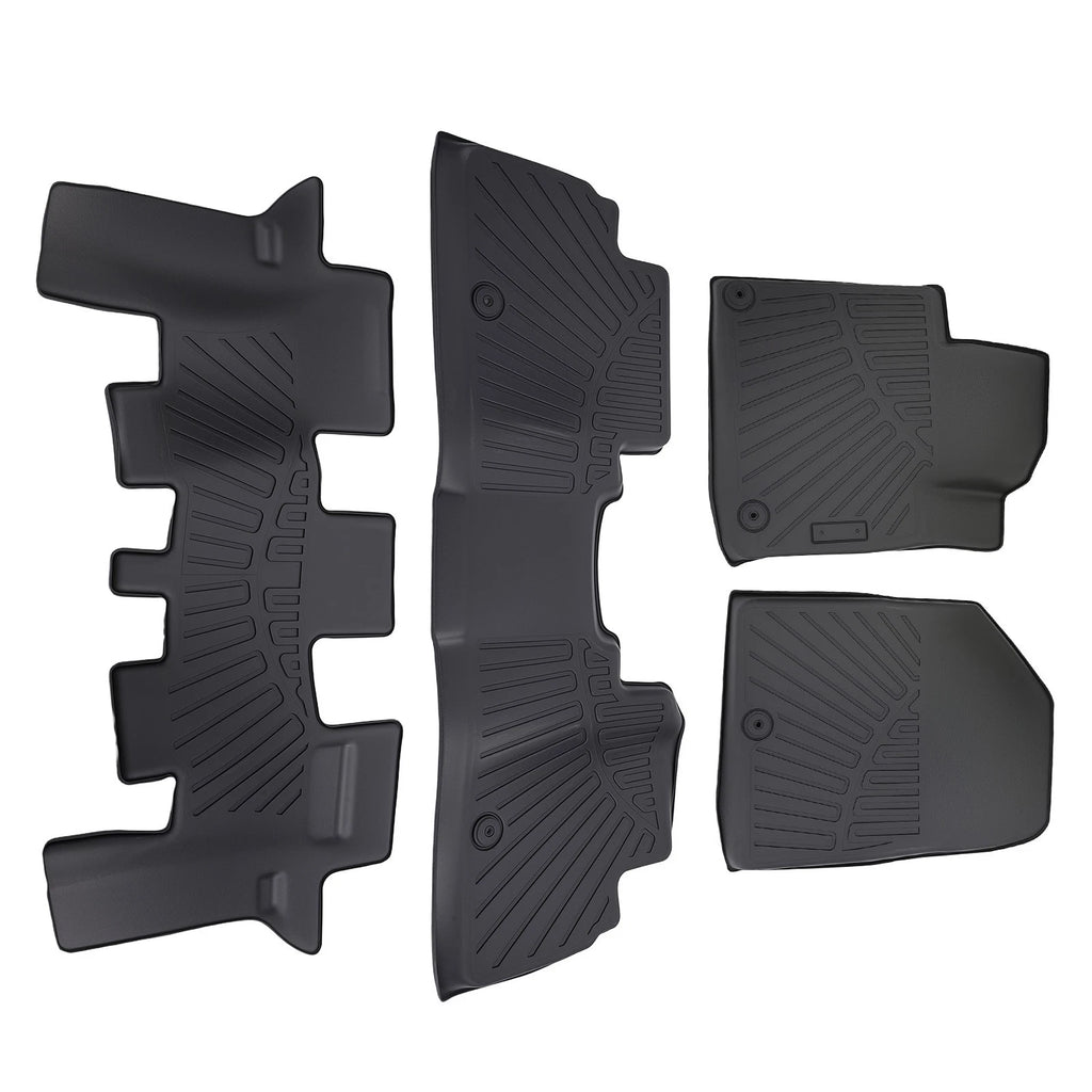 All Weather TPE Floor Mats for Kia Sorento (2016–2020) Waterproof Non-slip