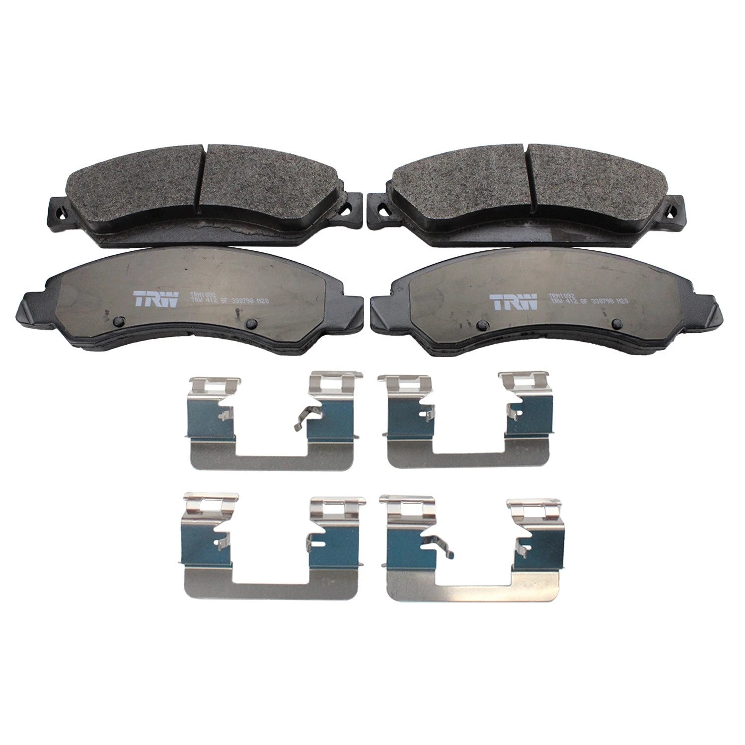 DuraGo Front Rotor & TRW Pro Metallic Disc Brake Pad Kit for Avalanche Tahoe Yukon (2007–2014)