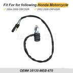 Switch Assembly Stop Kill for Honda CRF250R CRF450R (2002–2009) 35130-MEB-670