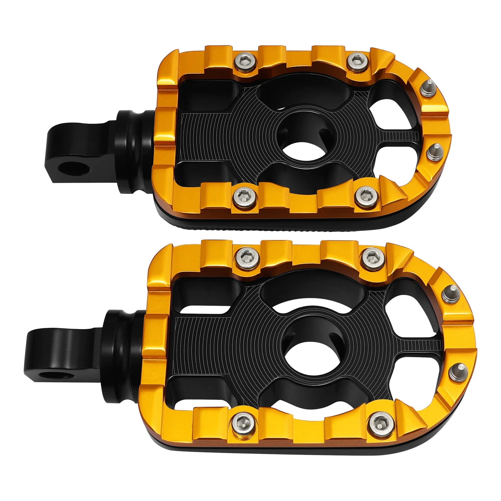 10mm Highway Footpegs for Harley Touring Models (Street, Road King, Glide)