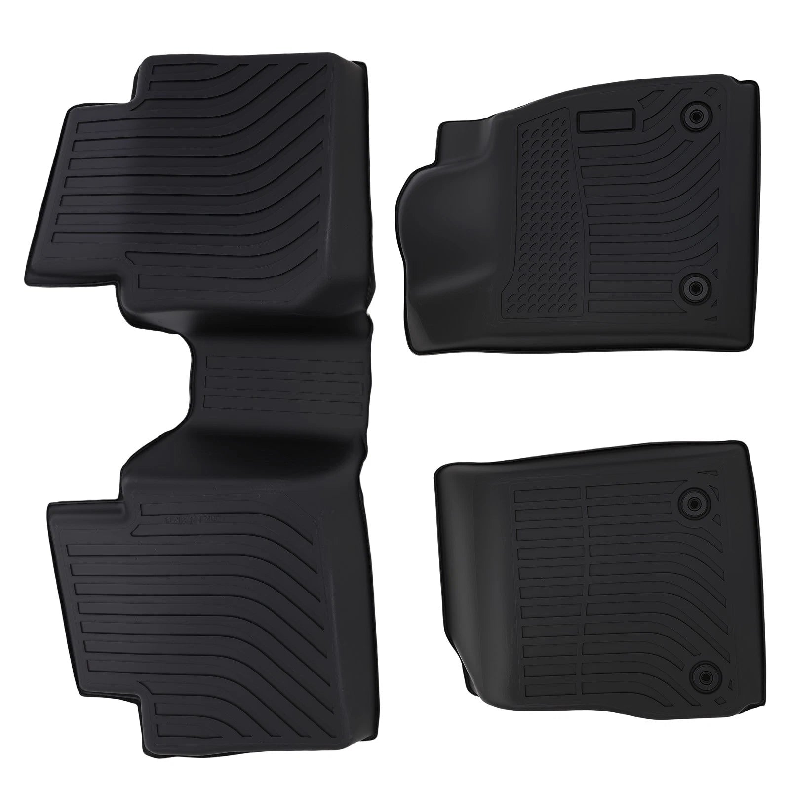 Set of 4 Black TPE Floor Mats for Chevrolet Impala (2014–2020) Waterproof