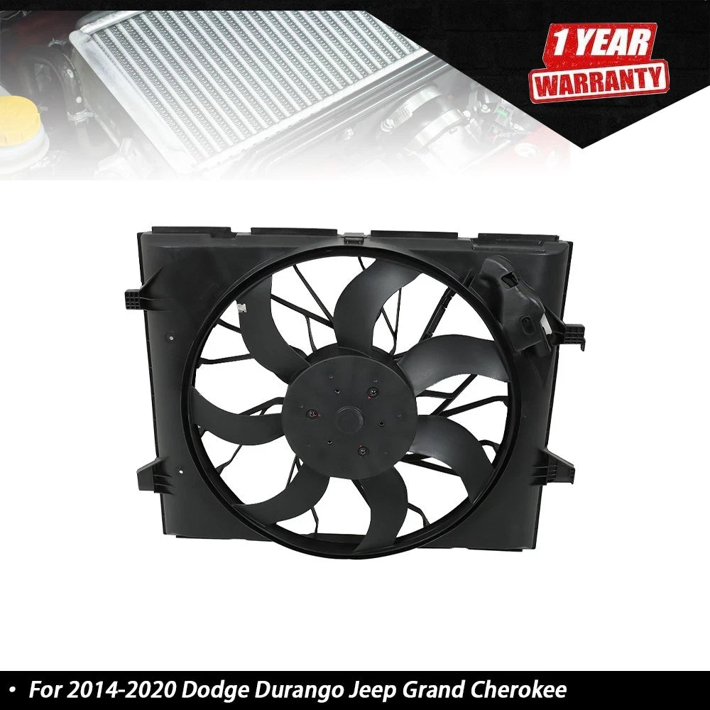 Engine Cooling Fan for Dodge Durango, Jeep Grand Cherokee (2014–2020)