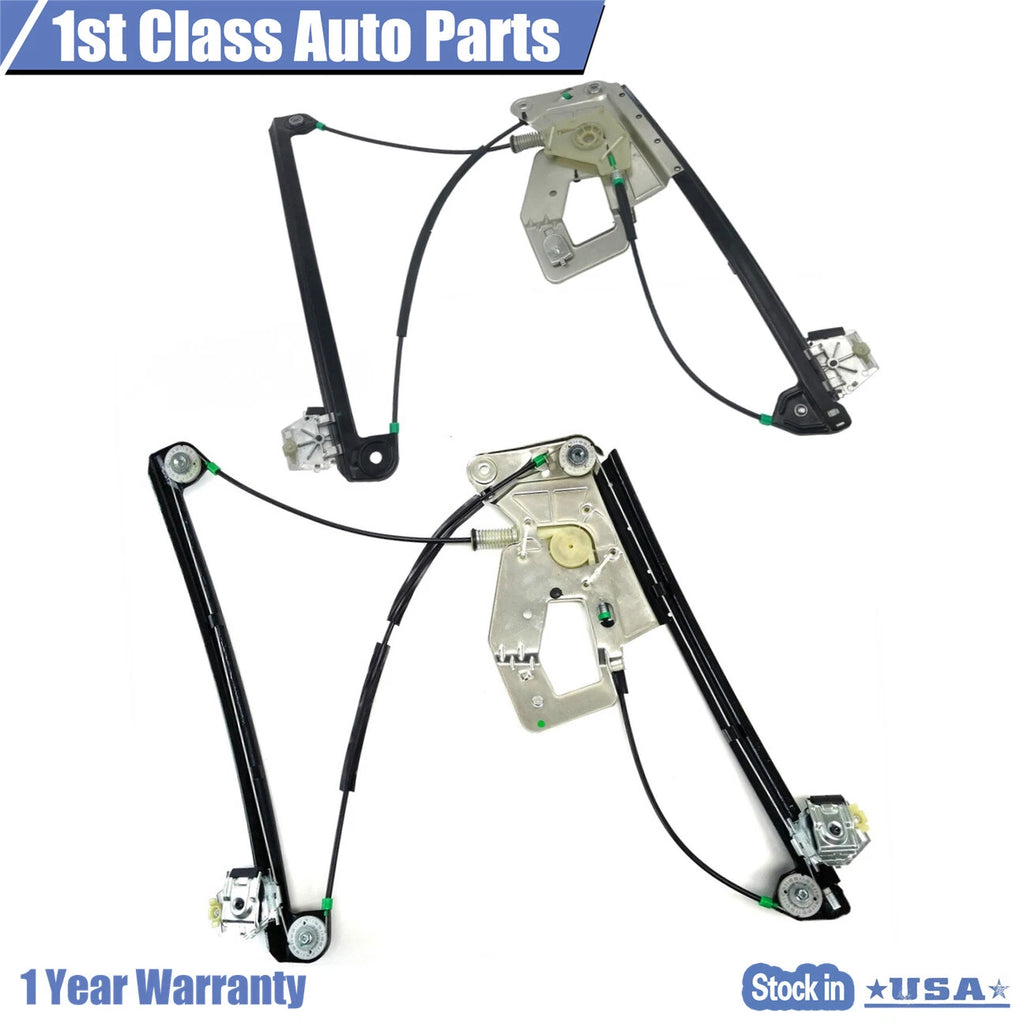2X Power Window Regulator for BMW 525i 540i M5 (1997–2003)