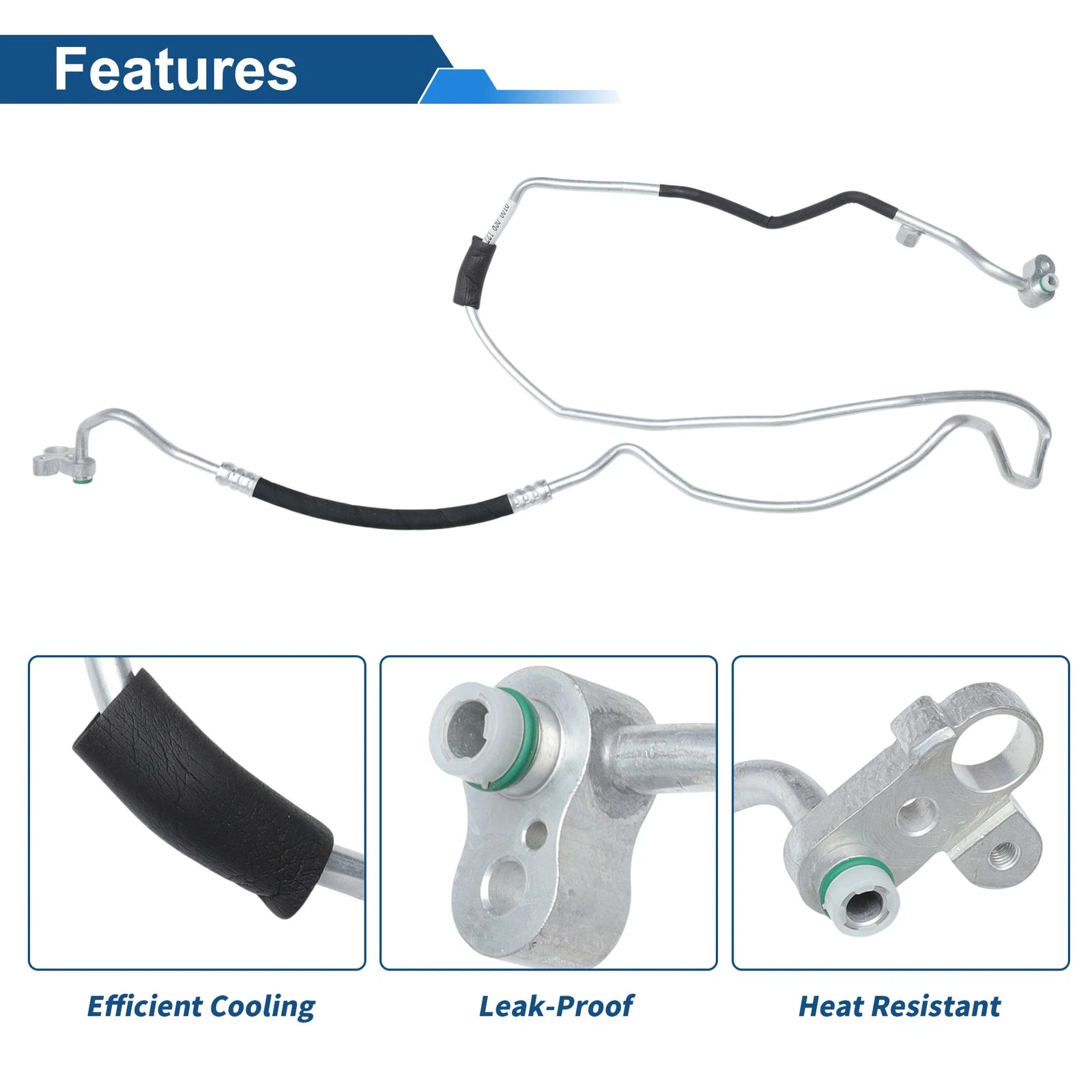 A/C Refrigerant Liquid Hose for Mercedes-Benz S-Class (2006–2013) No.2218300016